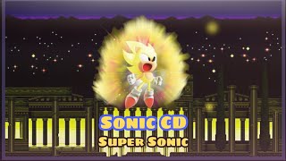 Sonic CD Super Sonic -=[Mod Showcase]=-