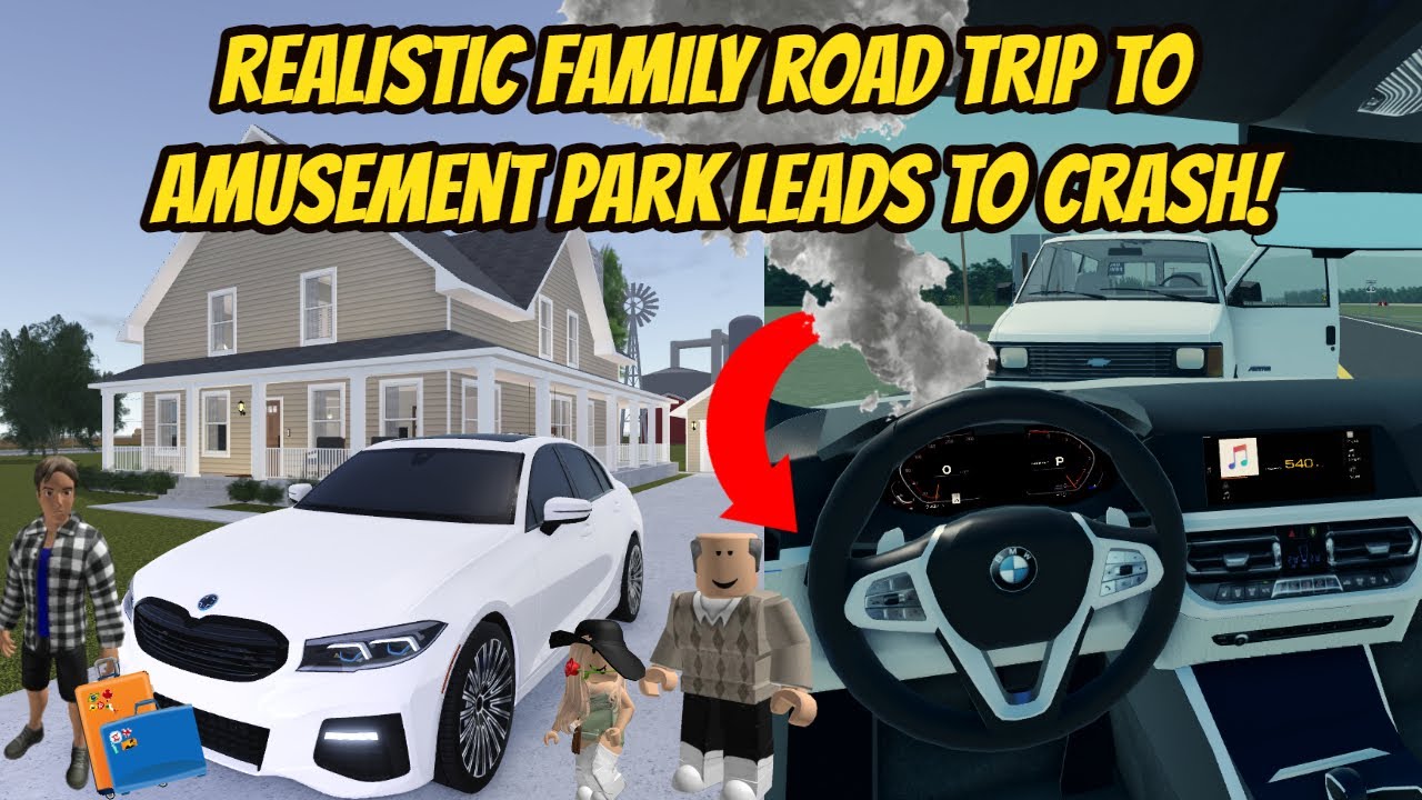 Greenville, Wisc Roblox l Realistic Family Highway Road Trip - CRASH ...