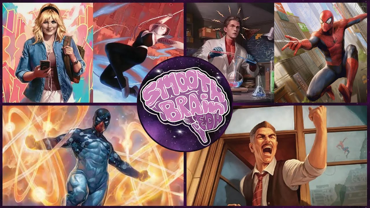 Ghost-Spider vs Spider-Man vs J. Jonah Jameson vs Cosmic Spider-Man | Smooth Brain EDH Gameplay thumbnail