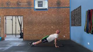 Weighted Reverse Plank Hold 