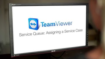 TeamViewer 9 Features: Service Queue - Assigning a Service Case