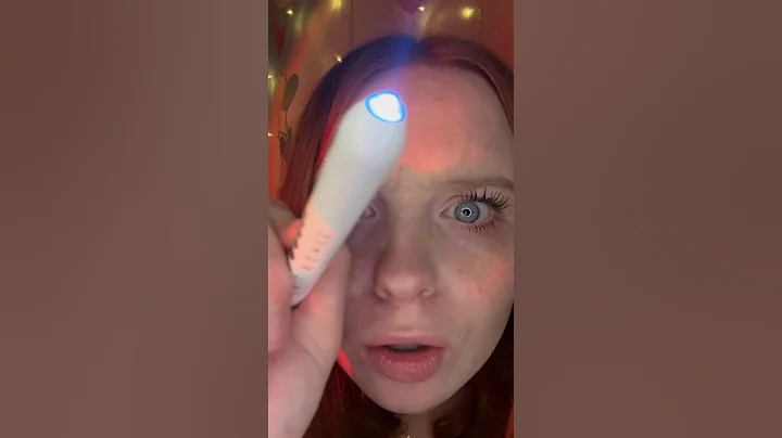 ASMR Pov Crazy Girl Examines Your Face 🔦