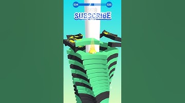 STACK BALL LVL.534 #viralvideo #stackball #fpy #stackattack #stackcolors #stackrider #stack