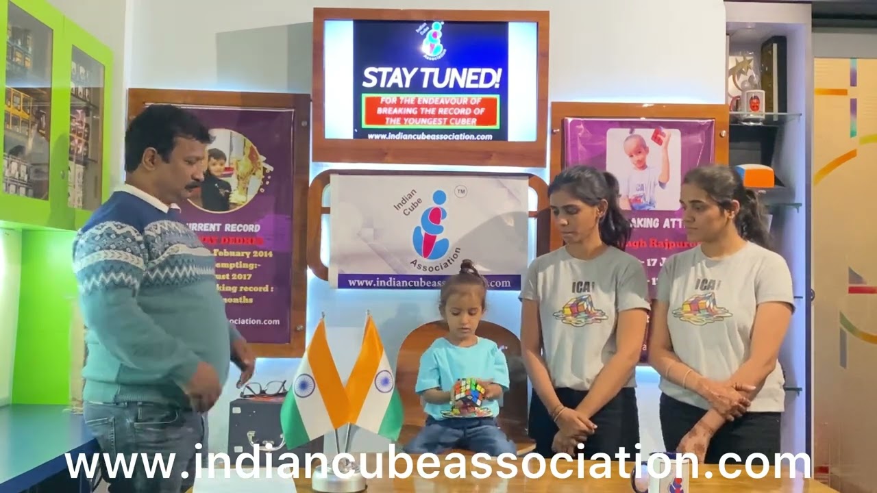 Youngest Cuber to solve the Three-Layered Cube