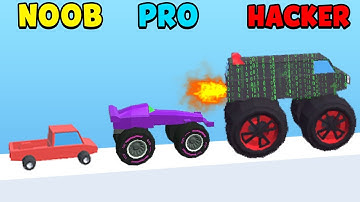 NOOB vs PRO vs HACKER - Wheel Scale