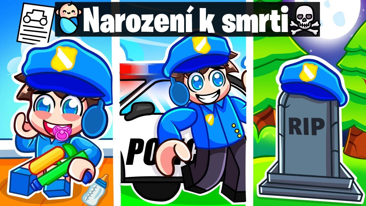 Můj ŽIVOT jako POLICISTA v Robloxu!