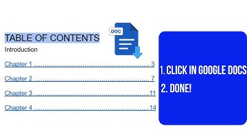 How to Create a Clickable Table of Contents in Google Docs (in 1 Minute)