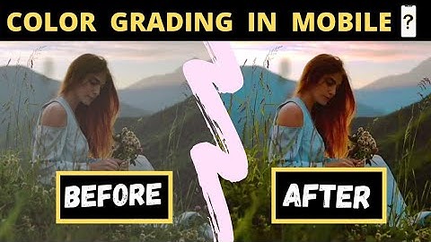 BEST MOBILE APP for CINEMATIC COLOUR GRADING / PRO TRICKS / video Color Grading app / #koloro