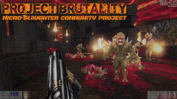 Project Brutality 3.0 - Micro-Slaughter Community Project | MAP01: Fire In Your Eyes | 4K/60