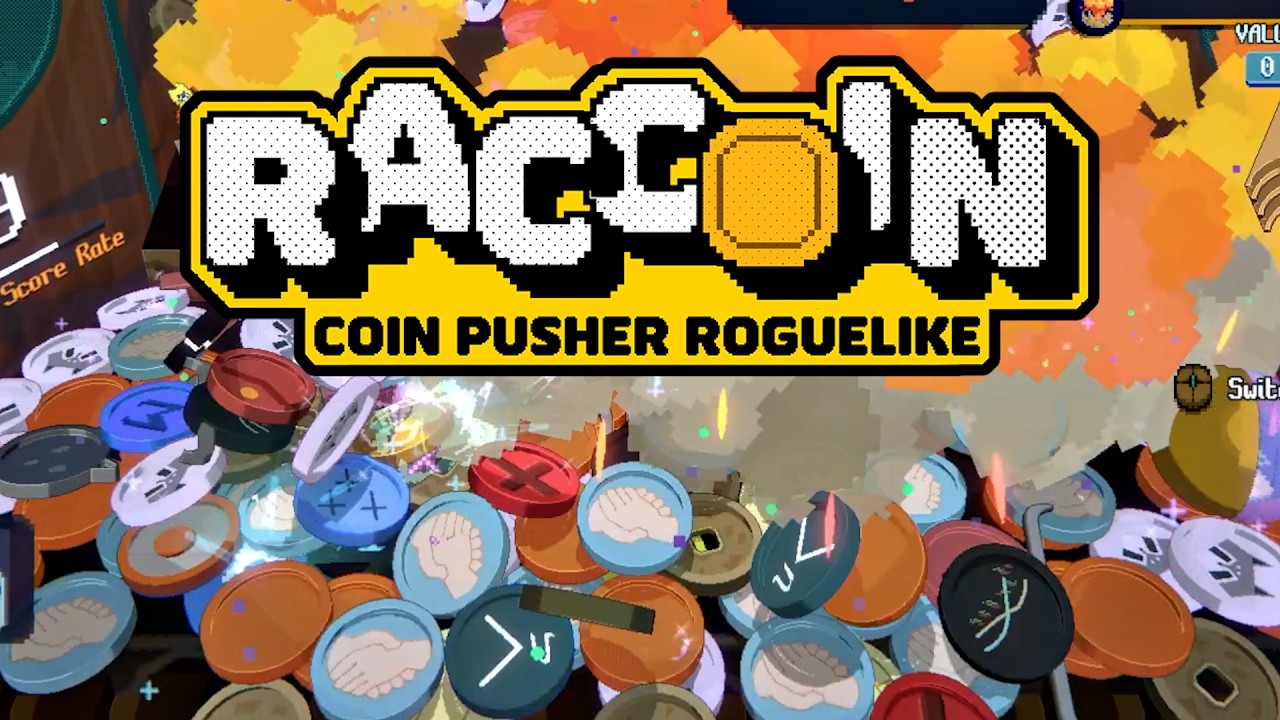I Broke Raccoin: An Insane Coin Pusher Roguelike