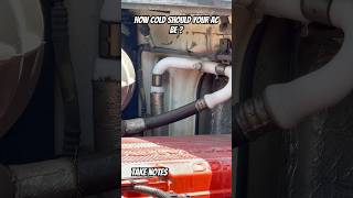 How Cold Should Your AC Be ? @jamaicantrucking