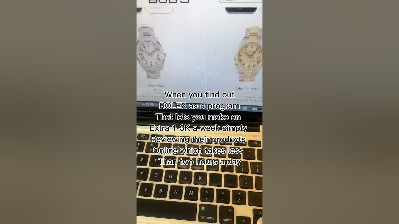 Remote Jobs at Rolex! YouTube