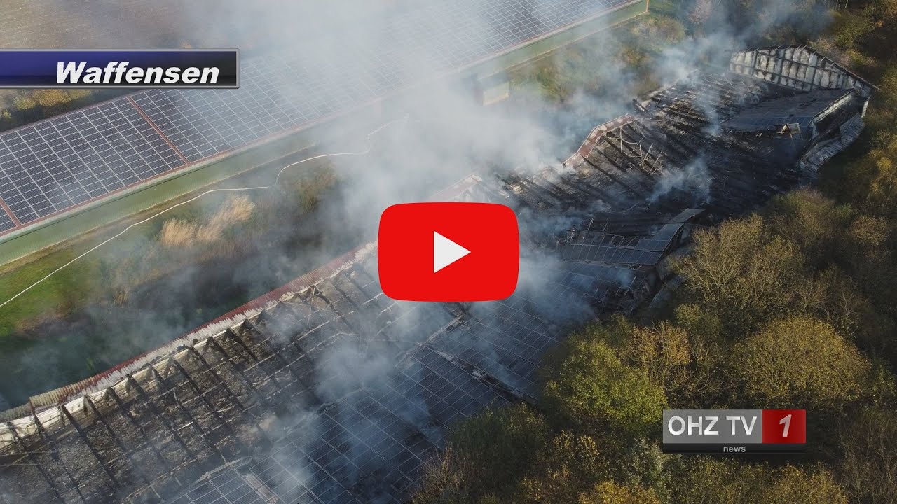 2021 11 09 Großer Putenstall auf Gelände von Mastbetrieb ausgebrannt