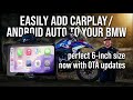 Carpuride W602BS for BMW Motorcycles | The Perfect Size? New Features! (GPS Navigator)