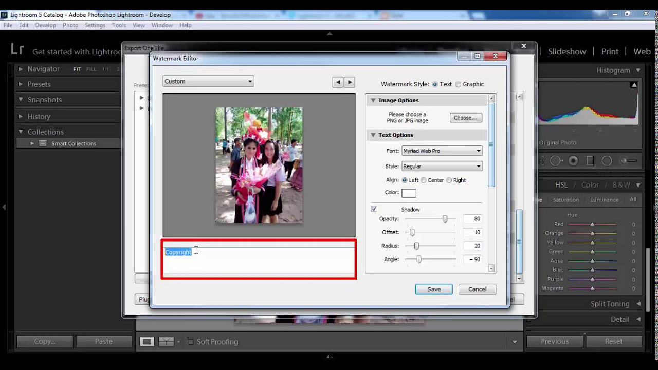 โปรแกรมแต่งรูป lightroom  New Update  การImport และ Exportภาพ โดย Lightroom 5.7.1