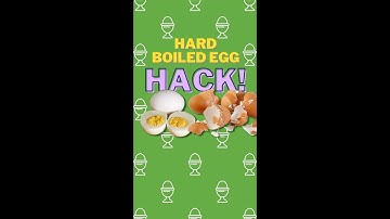 Hard-boiled egg hack! How do you peel your eggs? #short #Shorts