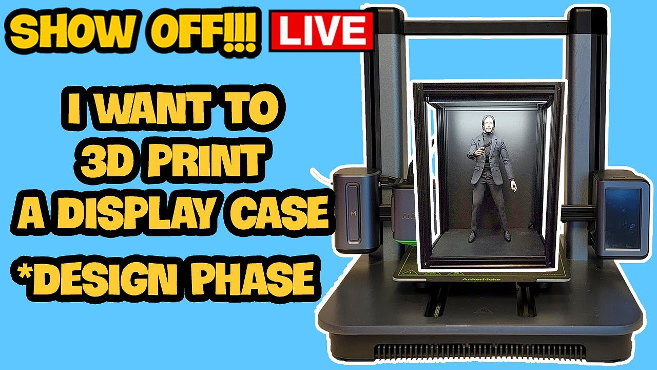 3d Printing A Display Case - Design Phase - SHOW OFF!!! 325 - YouTube