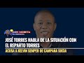 JOSÉ TORRES REPRESENTANTE DE LA FAMILIA TORRES HABLA DE LOS INCONVENIENTES CON OCUPACION DE TERRENOS