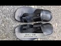 Video: Sandals Zeus 1081 black leather