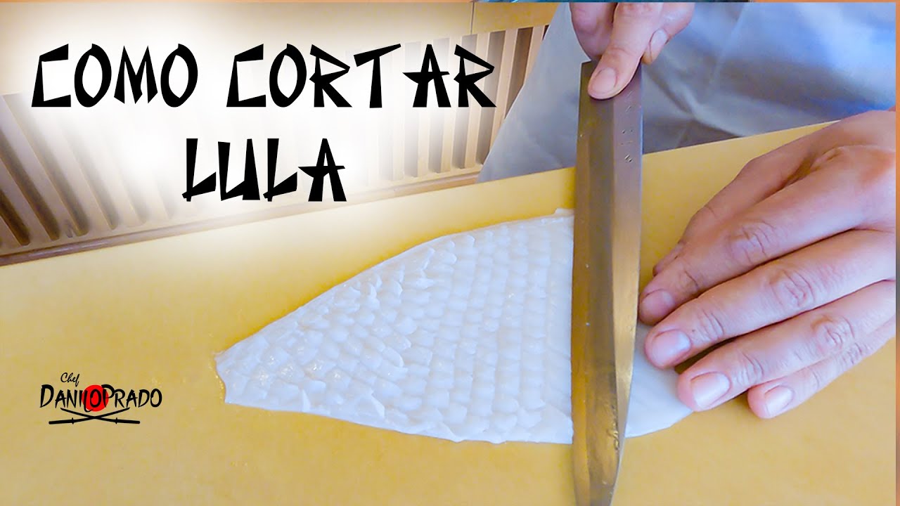 VOCÊ SABE CORTAR LULA PARA NIGUIRI E PARA TEPPAN ???