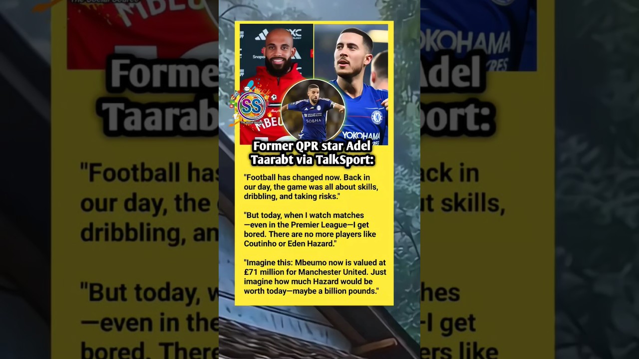 Taarabt: "Football Is Boring Now: No More Dribbles or Magic" 