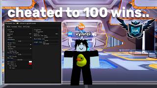 I CLOSET CHEATED To 100 Wins Using PHILNOOB In Roblox OVERKILL...