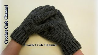 كروشيه جوانتى بأصابع - #كروشيه_كافيه# Crochet Cafe