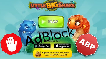 Little big snake: How to remove advert.