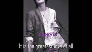 Vignette de la vidéo "(The)Greatest Love Of All - 安七炫翻唱版"