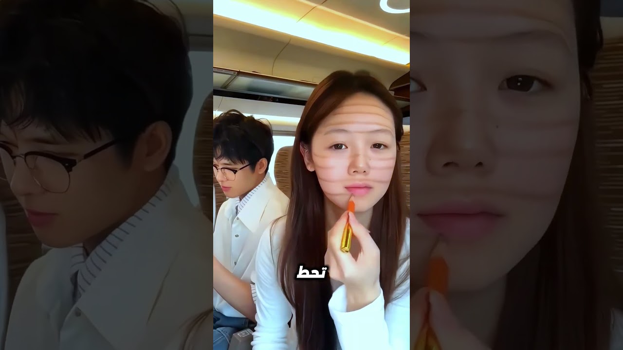 جهزت نفسها جوه المترو 😳🚇