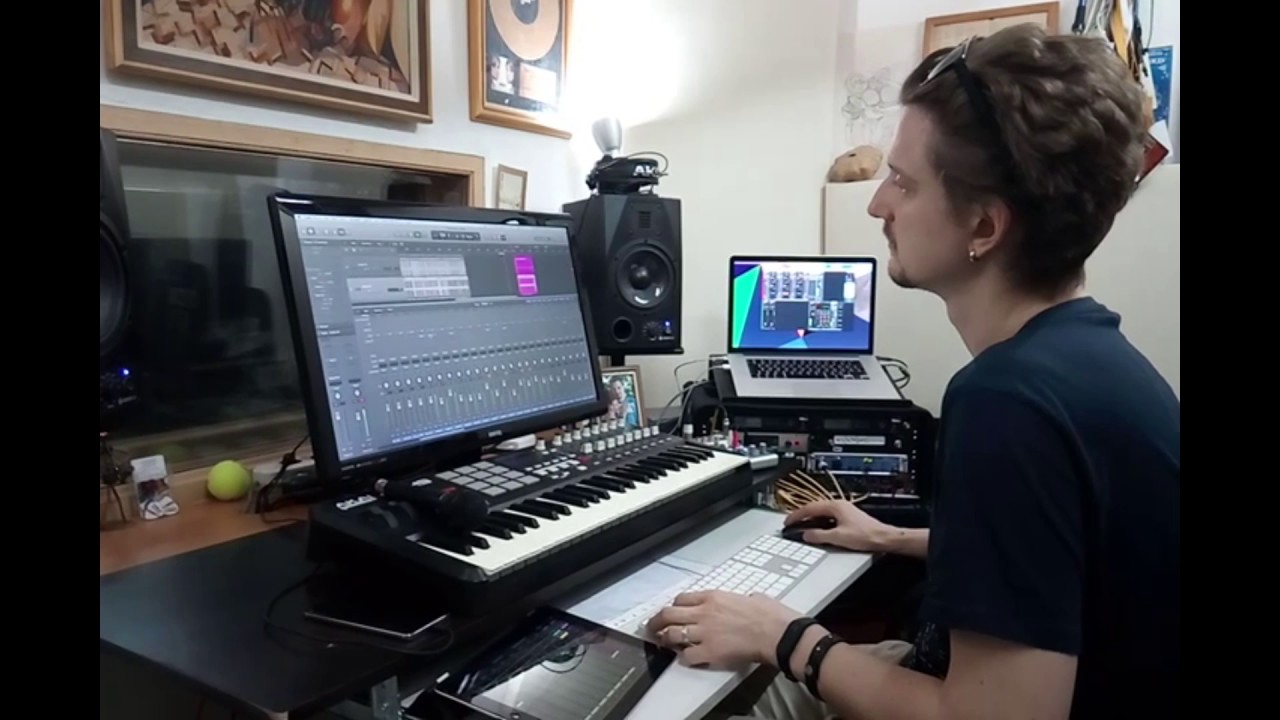 Андрей Меунаргия - звукорежиссер студии Music Lab