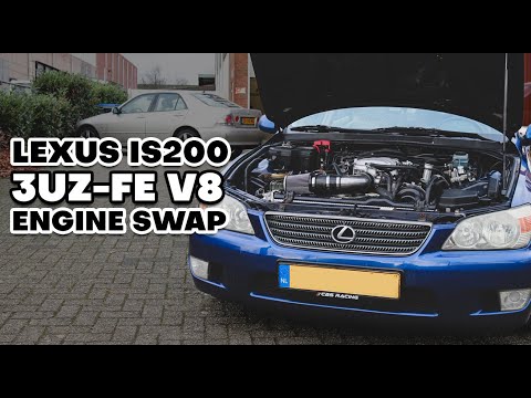 3UZ-FE V8 Lexus IS200 Engine Swap | CBS Racing