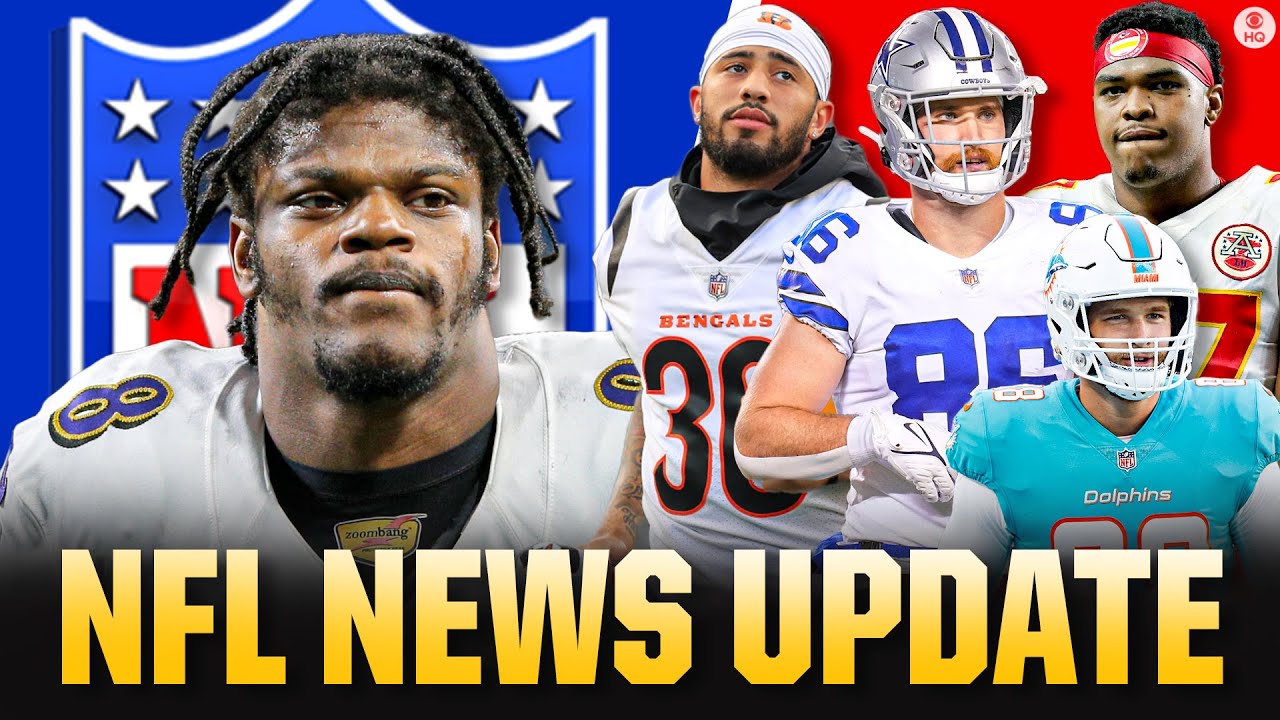 NFL News Update Lamar Jackson + Franchise tag extension deadline CBS