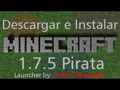 Descargar e Instalar Minecraft 1.7.5 (O DEMÁS VERSIONES) Launcher ...
