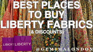 The best places to buy Liberty fabric from my favorite shops & the discounts you may not know about