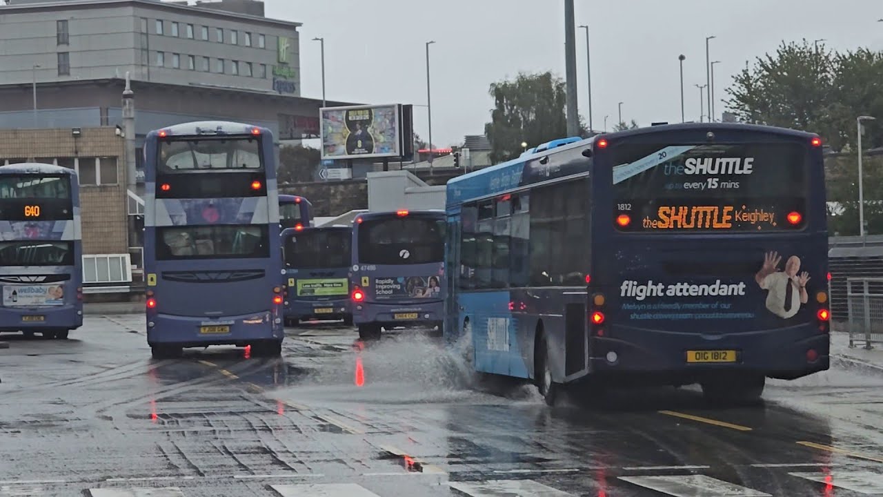 Trains & Buses at Bradford Interchange - 20/09/25