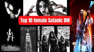 TOP 10  MOST EVIL FEMALE BLACK METAL BAND | SATANIC FEMALE BLACK METAL BAND | BLACK METAL DOCUMENTAY