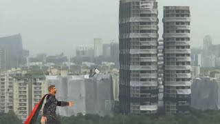 THOR DESTROY TWIN TOWER NOIDA | TWIN TOWER DEMOLITION l THOR LOVE AND THUNDER