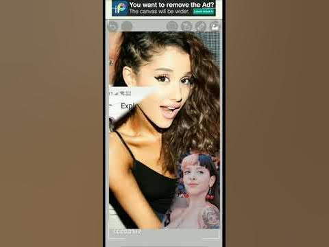 How i maked Ariana Grande like Melanie Martinez . - YouTube