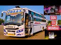 Goa to Mumbai bus journey | Cabin Ride in Jolly Travels' Sleeper Bus 🚌 via Gaganbawda ghat | VLOG 🔥😎