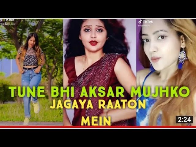 tik /tok# video#Tune#bhi#Aksar#mujhko#jagaya#raaton#mein### class=