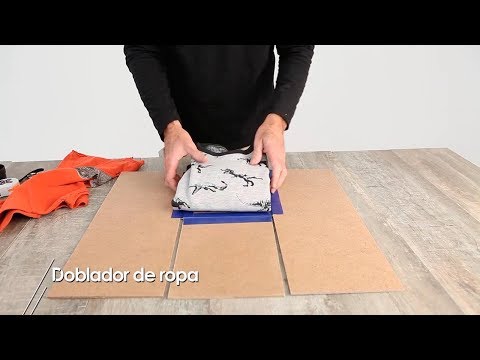 Doblador de ropa casero🎽