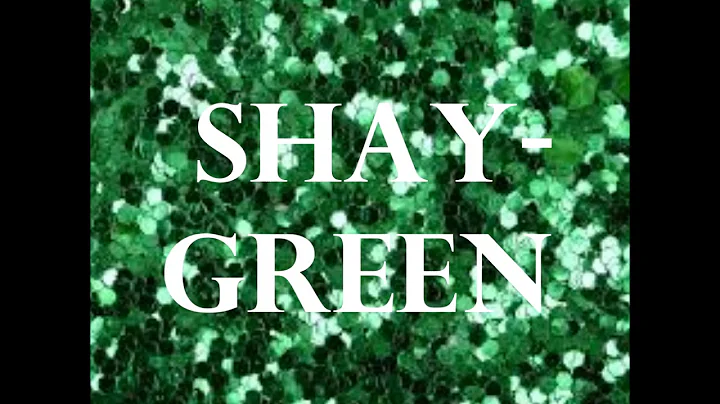 Shay - GREEN @shaymc__