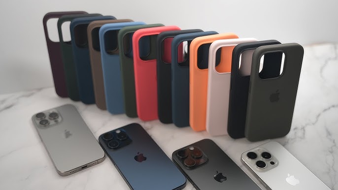 Funda oficial de silicona para iPhone 15 Plus 