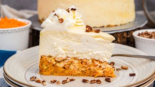 Carrot Cake Cheesecake Recipe (Step-by-Step) Homemade