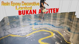 Lantai Resin Epoxy Decorative