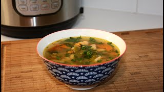 Instant Pot Greek Bean Soup Fasolada