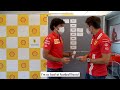 Shell and football facts with Scuderia Ferrari drivers Charles Leclerc and Carlos Sainz