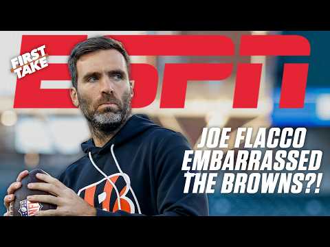 Should the Cleveland Browns be EMBARRASSED after Joe Flacco's win vs. Pittsburgh? 👀 | First Take