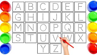ABC Alphabet | Easy abcd | ABC Song for Kids | Learn A to Z Phonics &amp; Dotted Writing ABCD #abcsong